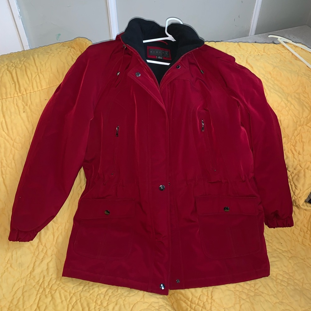 Giacca Women’s Large red jacket coat